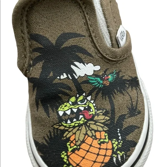 Vans toddler volcano dinosaur shoe 6.5 - Picture 2 of 3